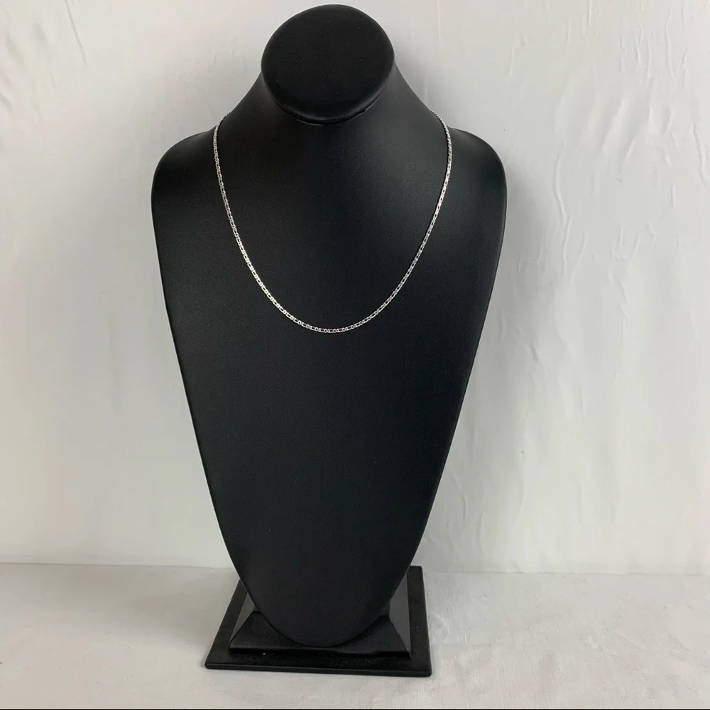 925 Sterling Silver Chain Necklace Jewelry‎ SILVER Classic Made In Mexico - Picture 14 of 14